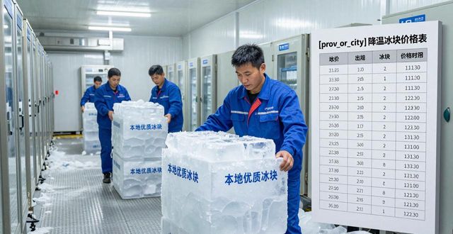 新余降温冰块多少钱一吨？本地制冰厂报价来了